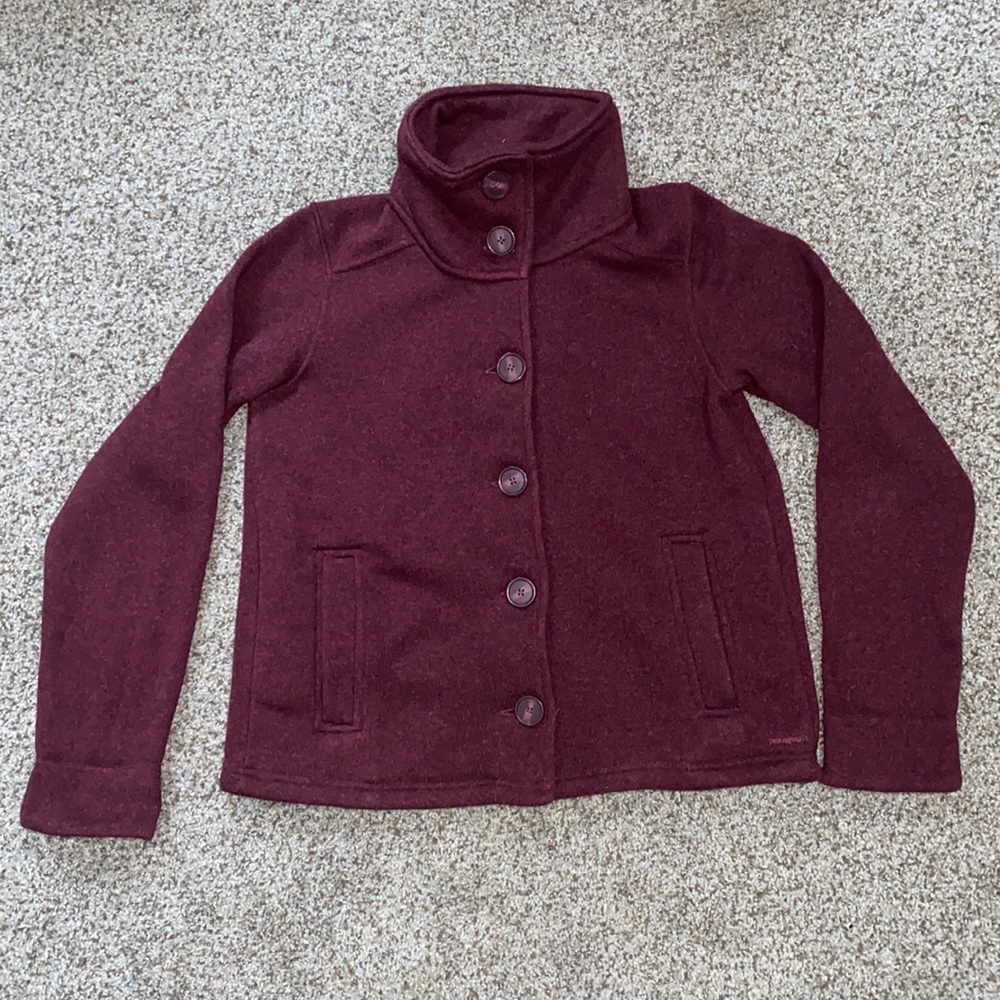 Patagonia Fleece Button Up Jacket